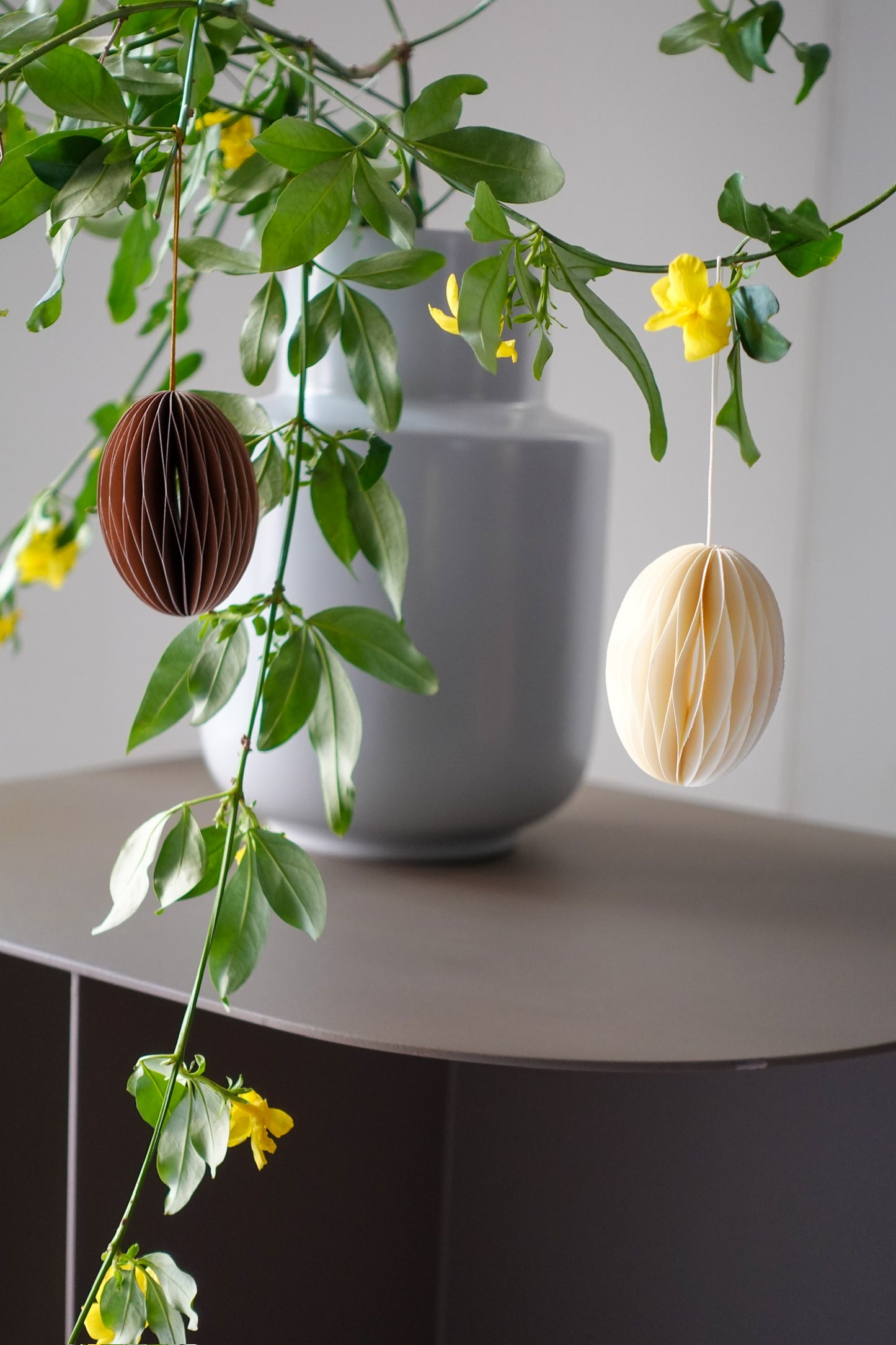Páskaegg úr pappa með segli - Blossom