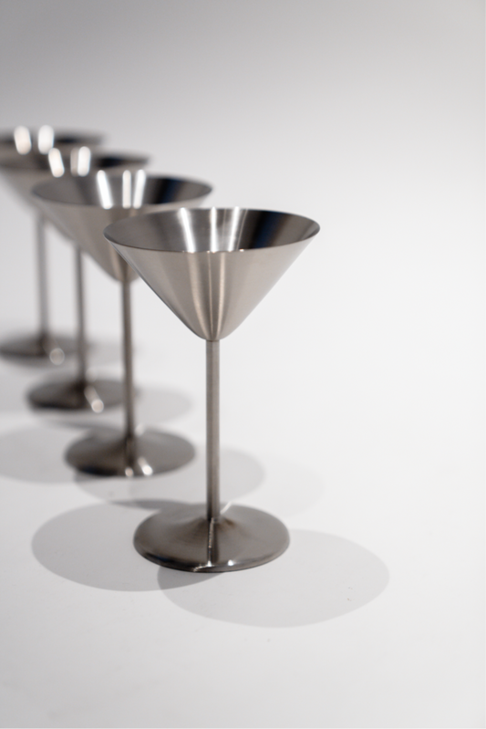 MARTINI GLAS/EFTIRRÉTTARSKÁL - STAINLESS STEEL