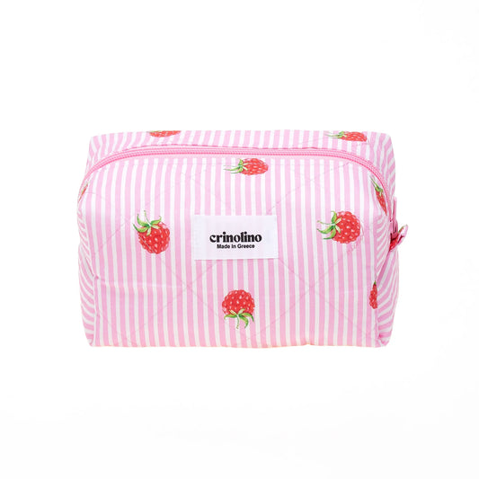 CLASSIC BAG - RASPBERRY STRIPED